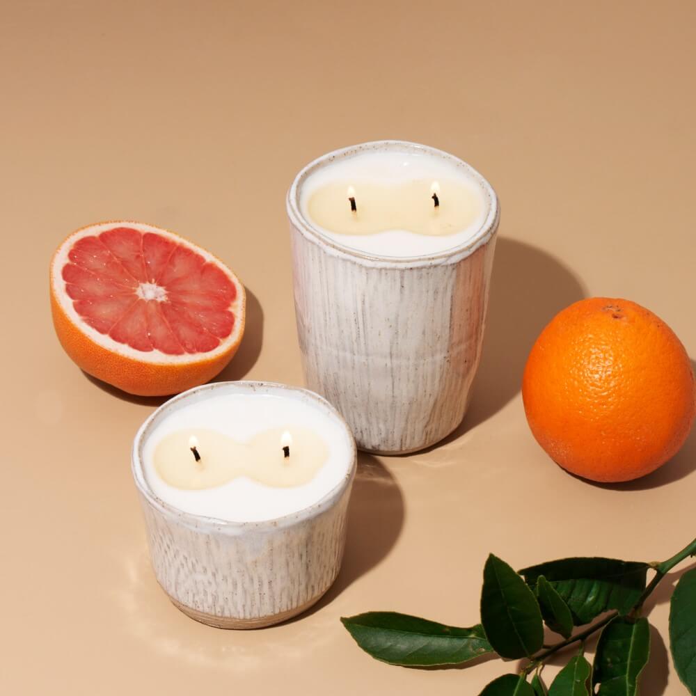 Maison - Bitter Orange & Pink Grapefruit - Ceramic candle