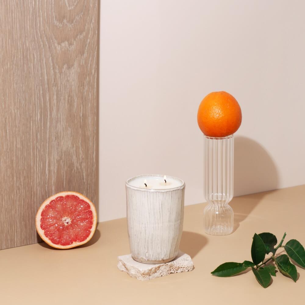 Maison - Bitter Orange & Pink Grapefruit - Ceramic candle