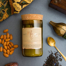 Moroccan Spice - Wine bottle candle